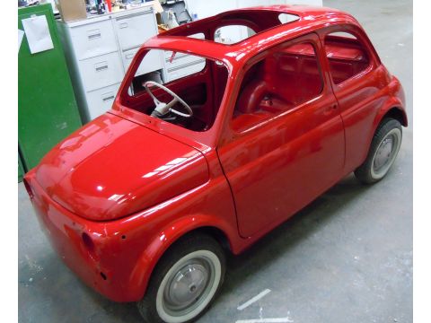 1964 Fiat 500F - Luigi, Mr. SI - Kent -- Restoration picture 4