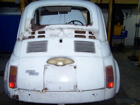 1971 Fiat 500L Mr. CW - Wiltshire ---- Olivia's Journey -- Restoration picture 1