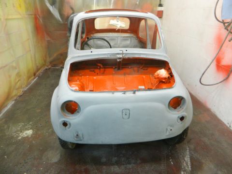 Ms. J. S. from Christchurch - Fiat 500 - awaiting name -- Restoration picture 13