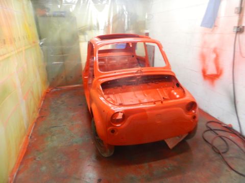 Ms. J. S. from Christchurch - Fiat 500 - awaiting name -- Restoration picture 14