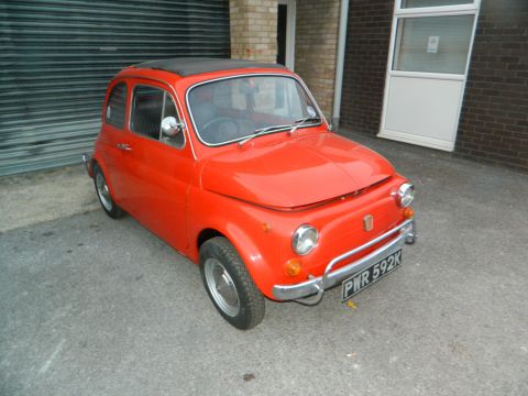 Ms. J. S. from Christchurch - Fiat 500 - awaiting name -- Restoration picture 16