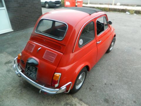 Ms. J. S. from Christchurch - Fiat 500 - awaiting name -- Restoration picture 17
