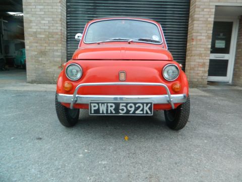 Ms. J. S. from Christchurch - Fiat 500 - awaiting name -- Restoration picture 18